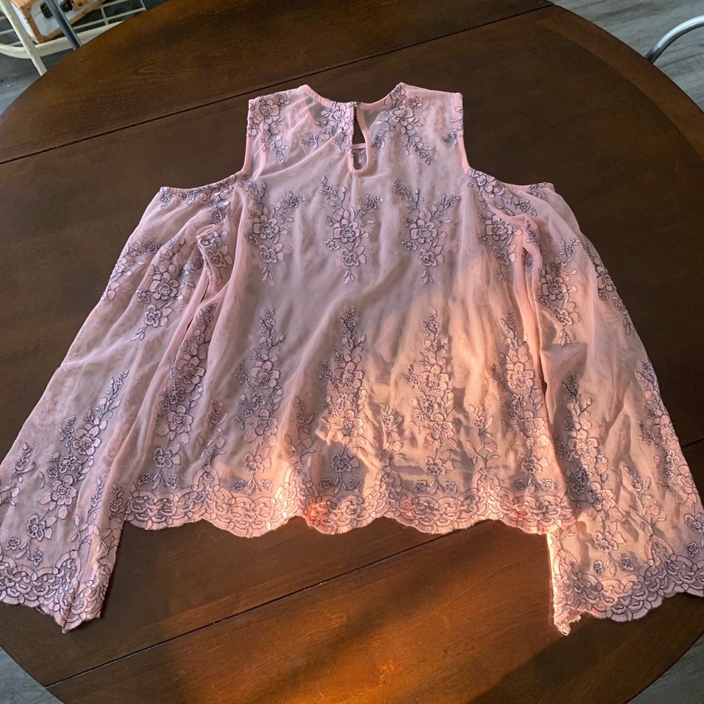 American Rag sheer top - Picture 2 of 5